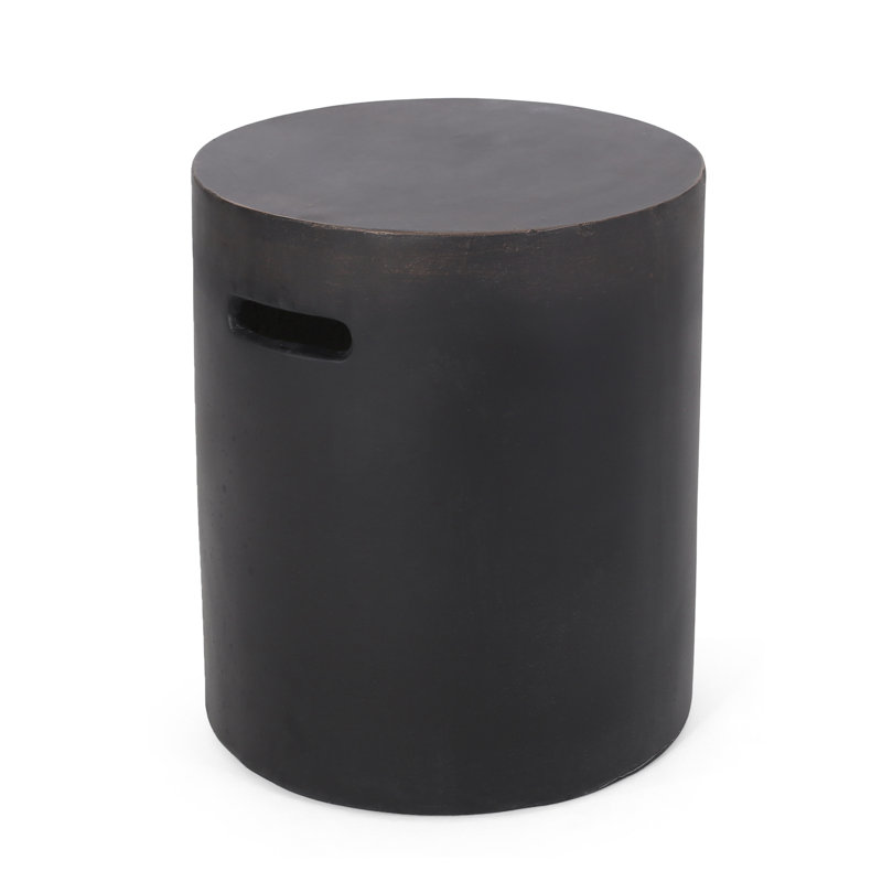 Outdoor Lightweight Concrete Side Table
