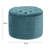 Alvin Velvet Ottoman-911821824