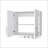 2-Door 2-Shelf Wall Storage Cabinet