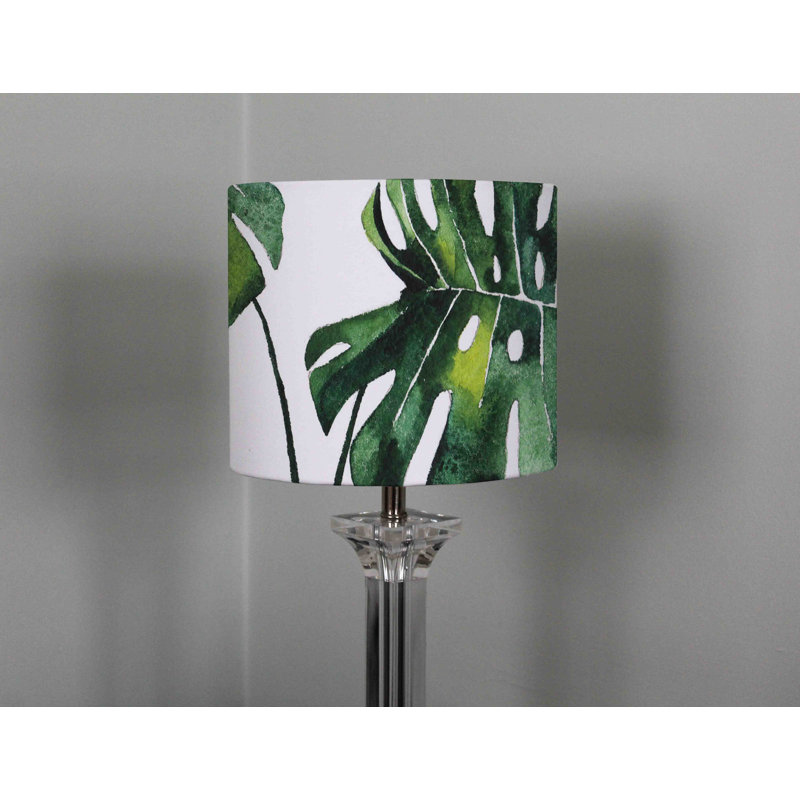 Cotton Drum Lamp Shade ( Uno ), 22cm H x 25cm W x 25cm D