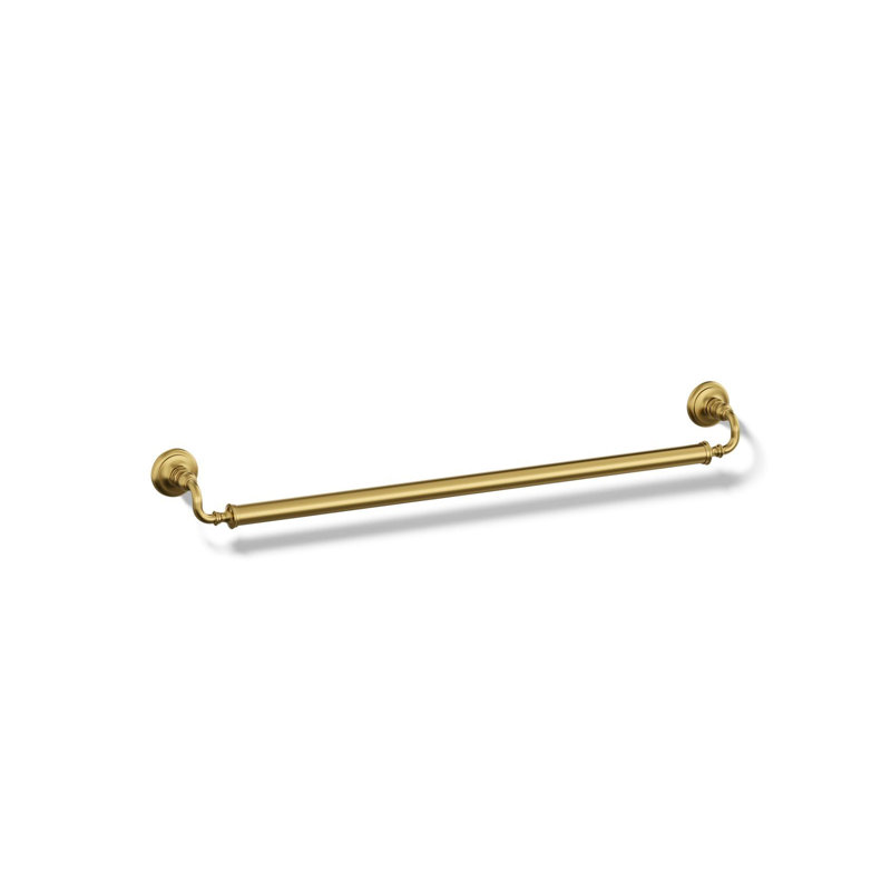 Kohler Artifacts Grab Bar, 36"W, Vibrant Brushed Modern Brass