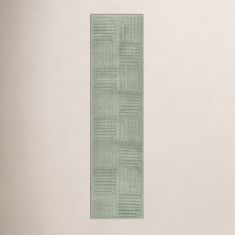 Mirissa Performance Solid Color Rug, Runner 2'2" x 12'