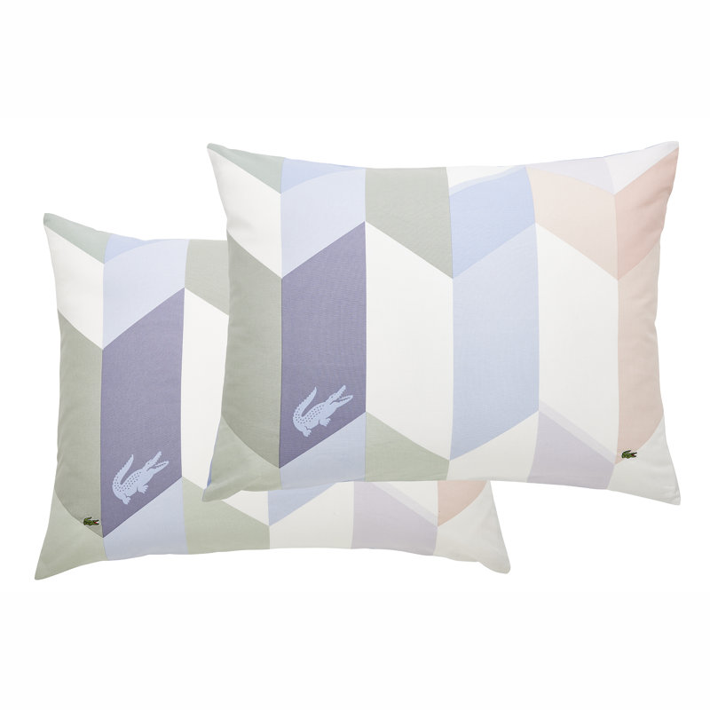 Ensemble d'édredon 100% coton Lacasse Beaumont, Édredon très grand + 2 taies décoratives, Rose Beaumont multicolore