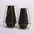 Santino Metal Decorative Vase with Gold Wire Accents