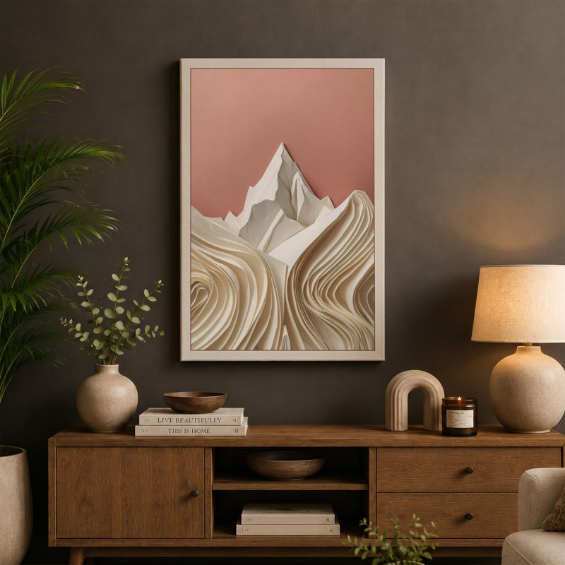 Print, 24x16 - 61.0 x 40.6 cm, Teal Border