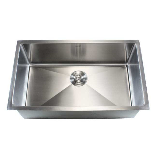 CozyBlock 30 " L Undermount Single Bowl Stainless Steel Kitchen Sink