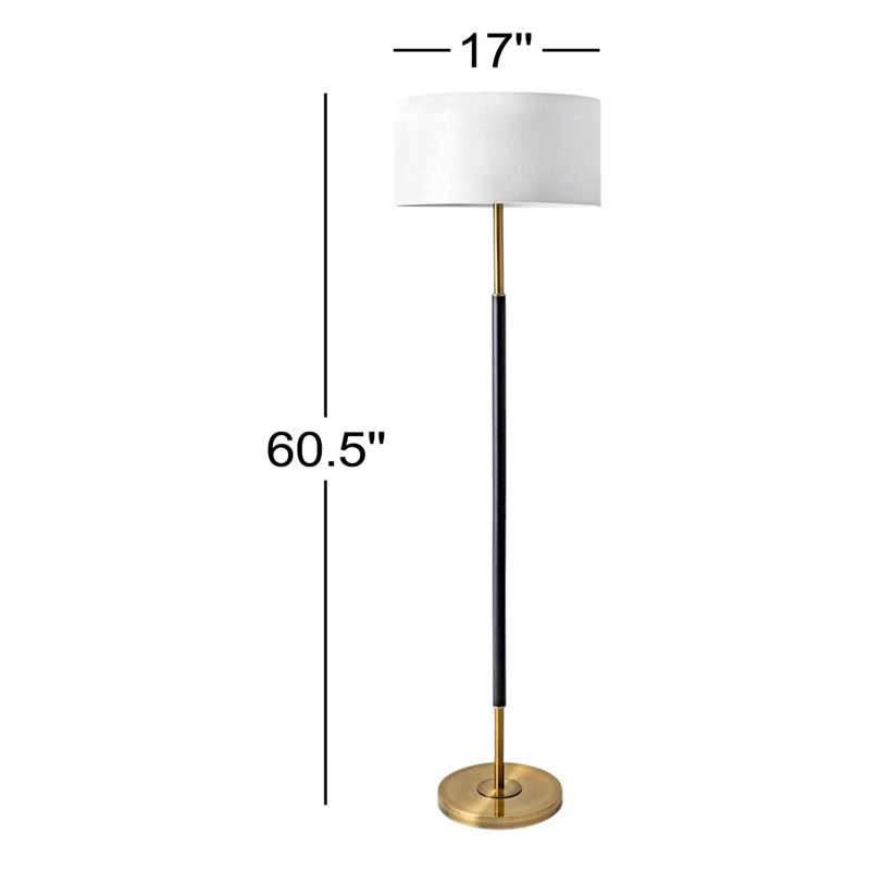 Vernia 60.5'' Gold Traditional Floor Lamp