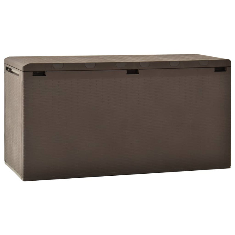 76.6 Gallon Polypropylene Deck Box in Brown