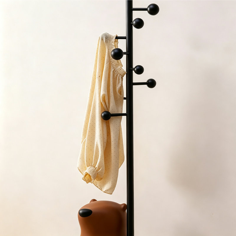 Portemanteau autoportant Bear, Black