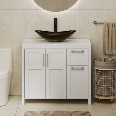 Warde 36" Bathroom Vanity With Sink