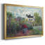Le jardin de l'artiste à Argenteuil, reproduction d'art sur toile-95883023-95883019