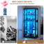 Vitrine en verre avec lumière DEL à capteur humain-413415215