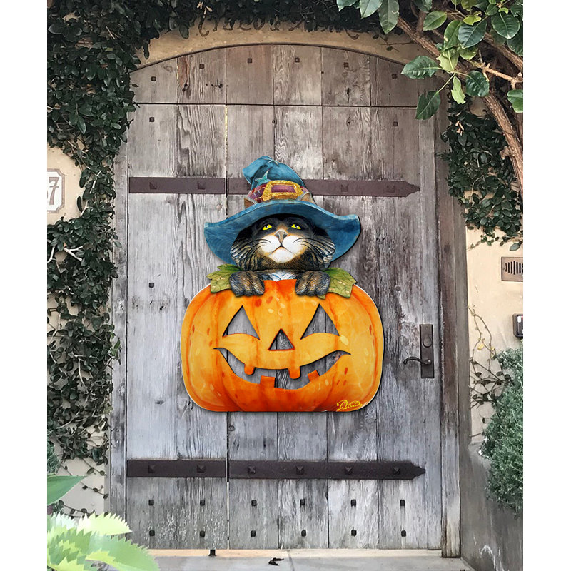 Wood Halloween Decoration