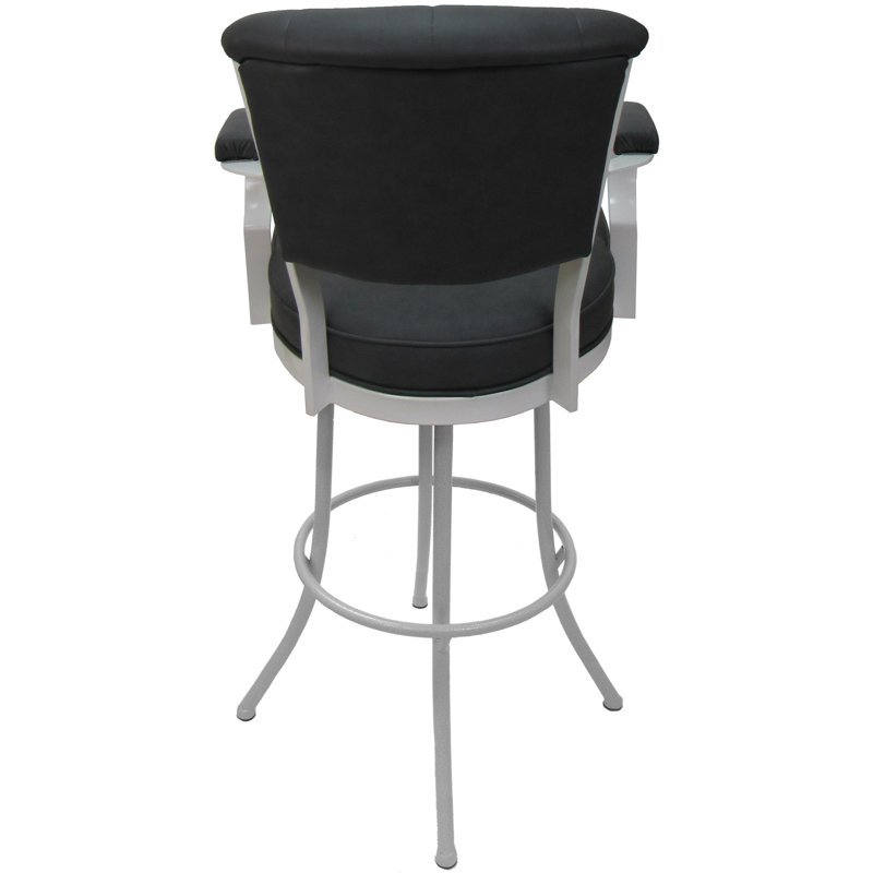 Tabouret pivotant très haut 34 po Halland, Blanc