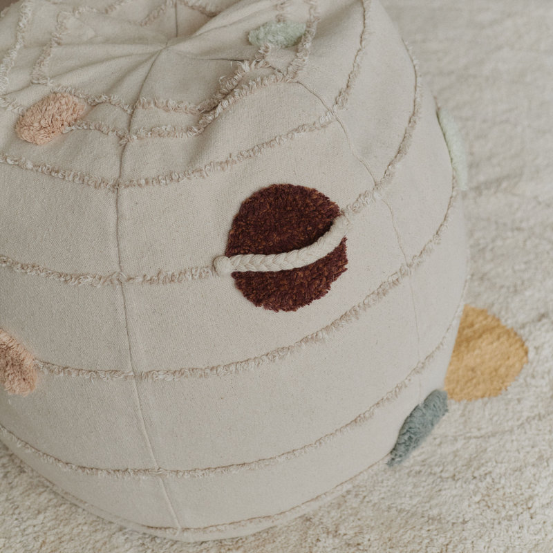 Pouf Solar System 1’ 6” X 1’ 8” X 1’ 8”