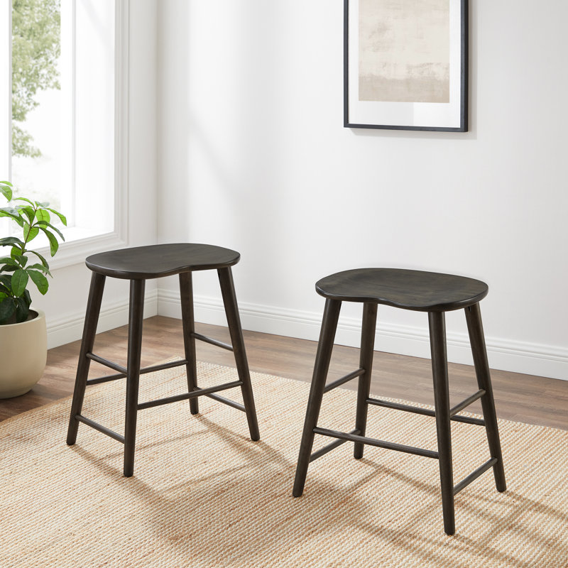 Kayeloni Solid Wood Counter Stool
