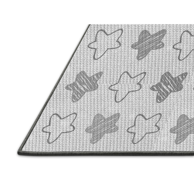Geometric Indoor Rug, Runner 2' x 5'