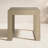 Cove 22" Solid Eucalyptus Wood Outdoor Side Table