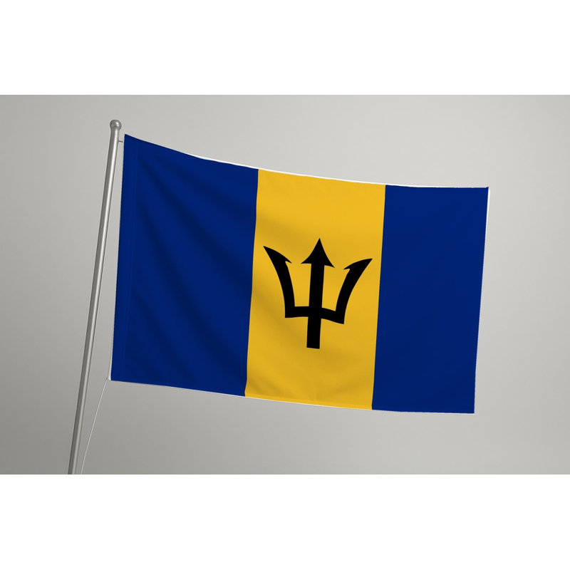 Drapeau de la Barbade - drapeau extérieur