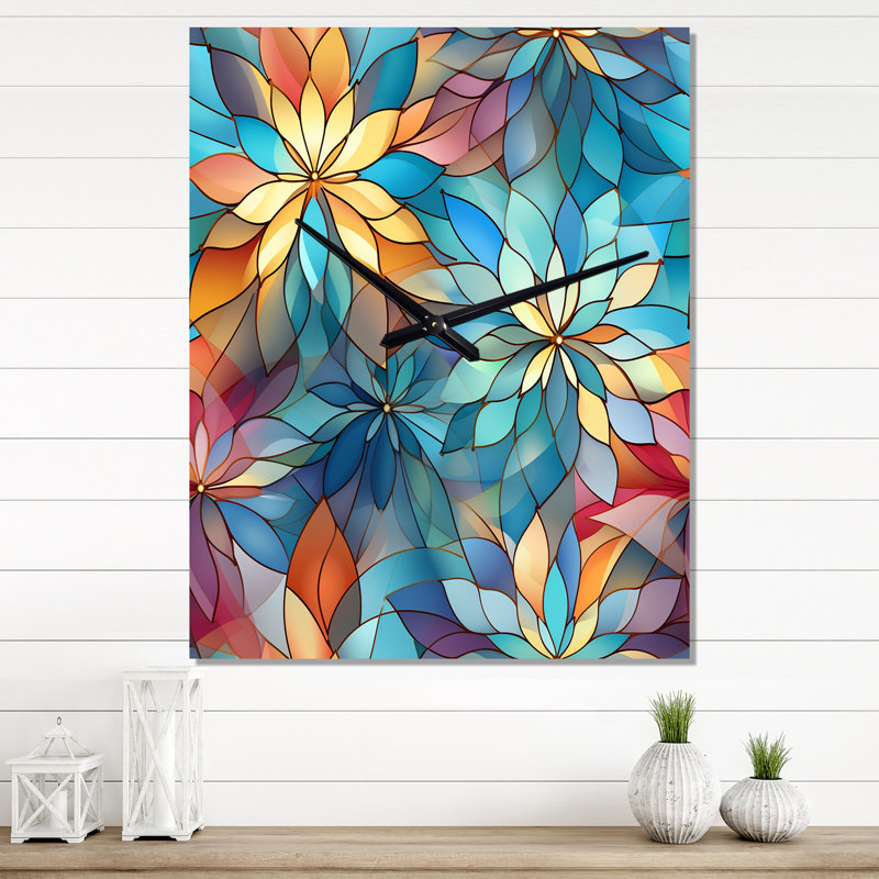 Jaquann - Horloge murale moderne abstraite, Petit
