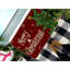 Paillasson Xmas Tree Snowflakes Red Merry Christmas