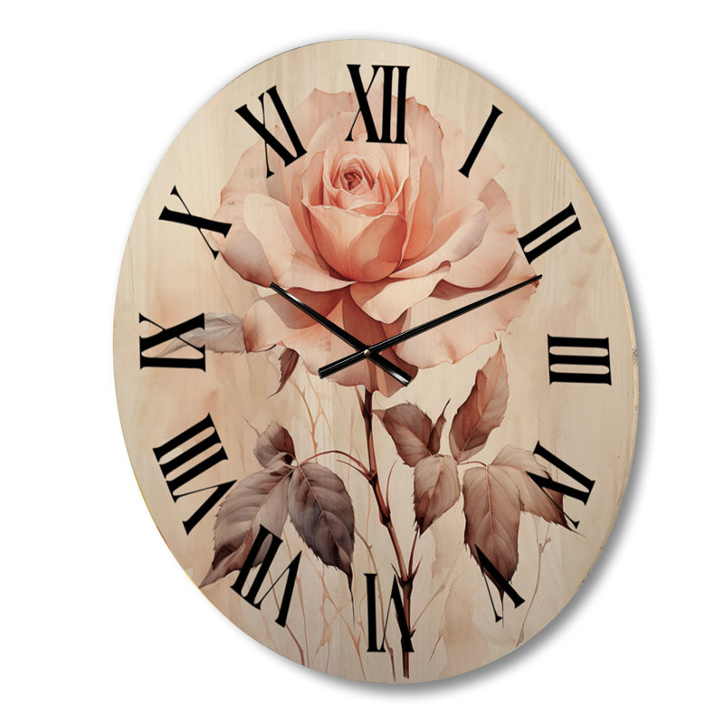 Horloge murale Peach, Moyenne