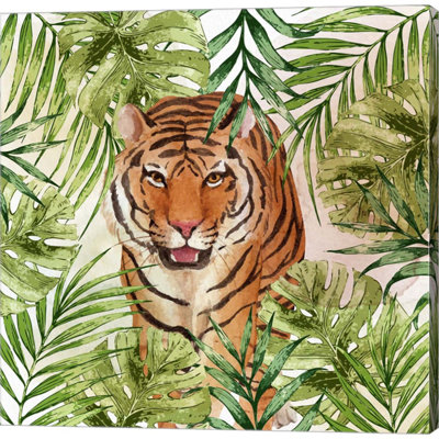 «Big Cats 1» par Kimberly Allen - peinture sur toile tendue