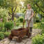 Chariot de jardinière en bois Scendor