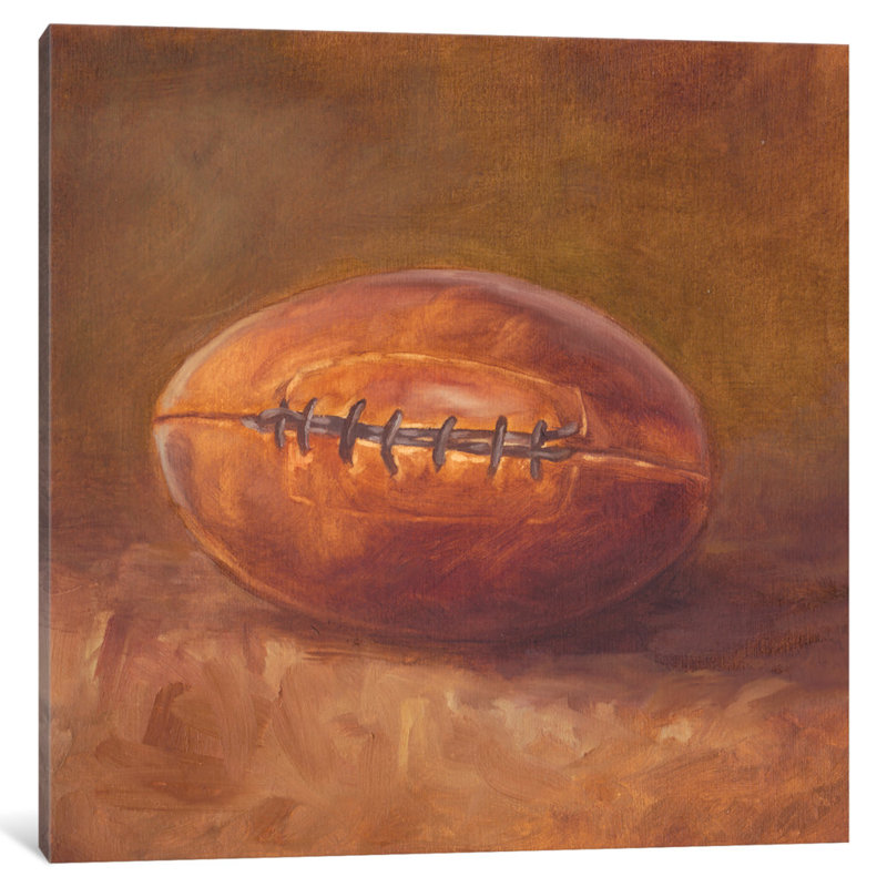 «Rustic Sports IV», reproduction d'art sur toile, H 26 po x l 26 po x P 1,5 po, Toile tendue, Pas de tapis