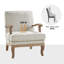Ensemble de salon 3 pièces avec fauteuils et table de bout à 3 tiroirs Amilio-170337416