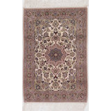 Persian Isfahan One-of-a-Kind Rectangle 2'4" X 3'5" Hand Knotted Area Rug