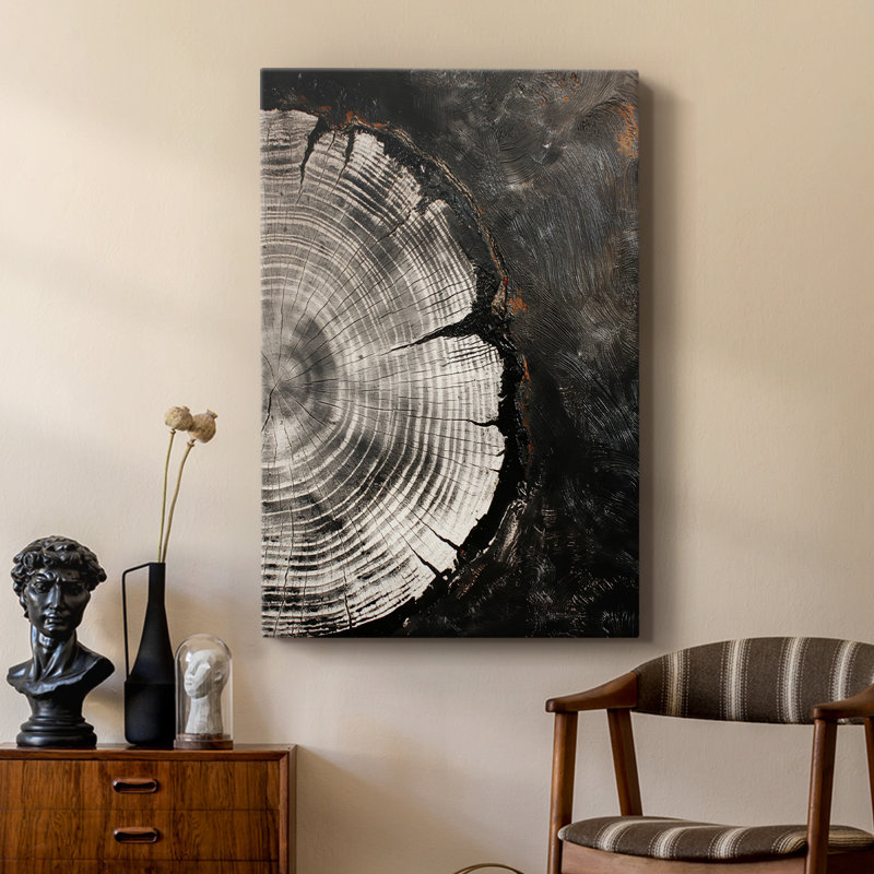 ABSTRACT Series CCXLIV  -Premium Gallery Wrapped Canvas -Ready to Hang, 18" H x 12" W