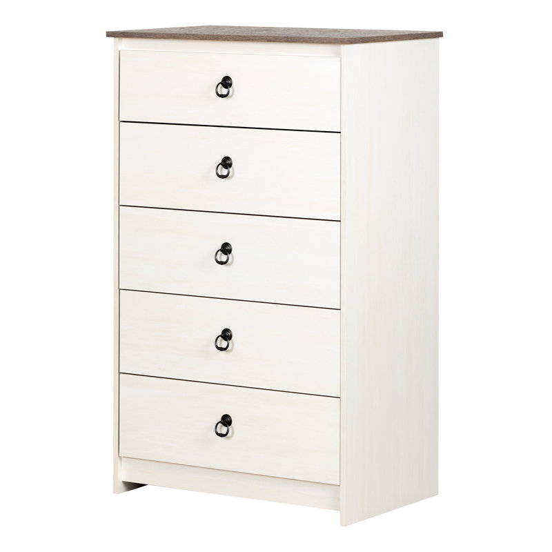 Commode 5 tiroirs l 29,75 po Plenny