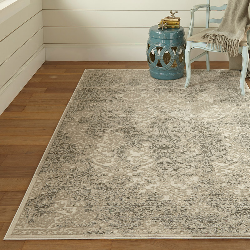 Performance Abstract Indoor Rug, Rectangle 5' x 8'