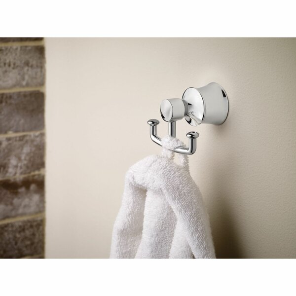 Moen Dartmoor Double Wall Mounted Robe Hook & Reviews