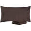Taies d'oreiller de lit, 1800 taies d'oreiller en microfibre brossée avec fermeture à enveloppe - NTBAY-870779266-845702782