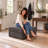 28.3" Square Fabric Upholstered Storage Ottoman For Living Room-1781116897