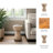 Mango Wood and Marble Accent Table - Modern Sculptural Side Table-756739157-756739145