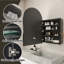 Miroir arqué pour armoire à pharmacie avec miroir de salle de bain sans assemblage-2131132442-2131132443