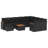 Garden Sofa Set Black