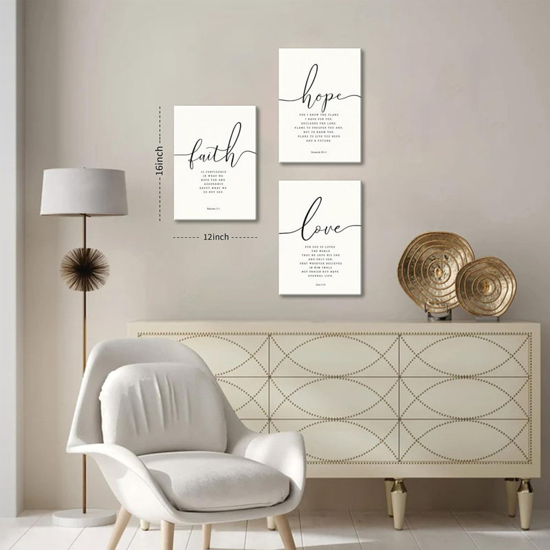 3 Piece Wrapped Canvas Print