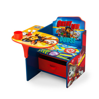 Chaise de bureau pour enfant avec compartiment de rangement Pat'Patrouille Nick Jr.