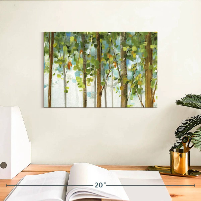 Étude Alvord Forest III, H 8 po x l 12 po
