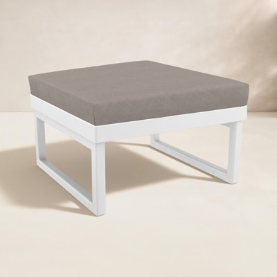 Lane Upholstered Outdoor Ottoman with Cushion