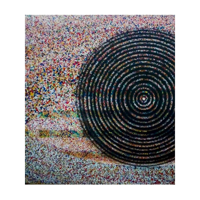 "The Eye", peinture acrylique par Ghanshyam Gupta