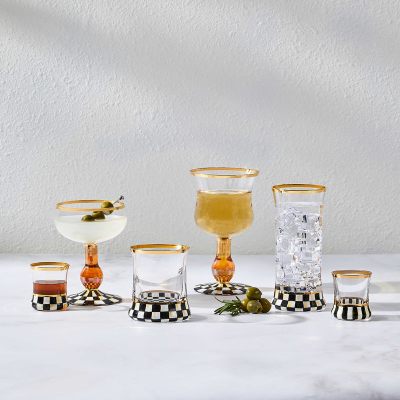 Courtly Check® 8 oz. Tumbler Glass