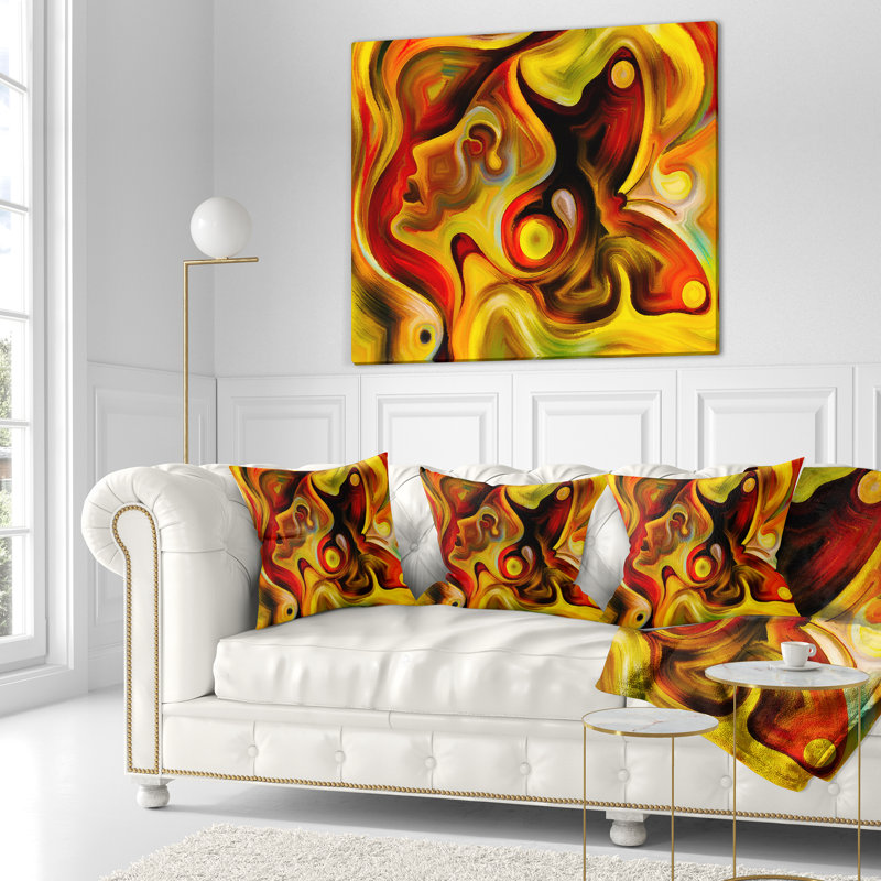  Coussin lombaire Abstract Butterfly's Emotion