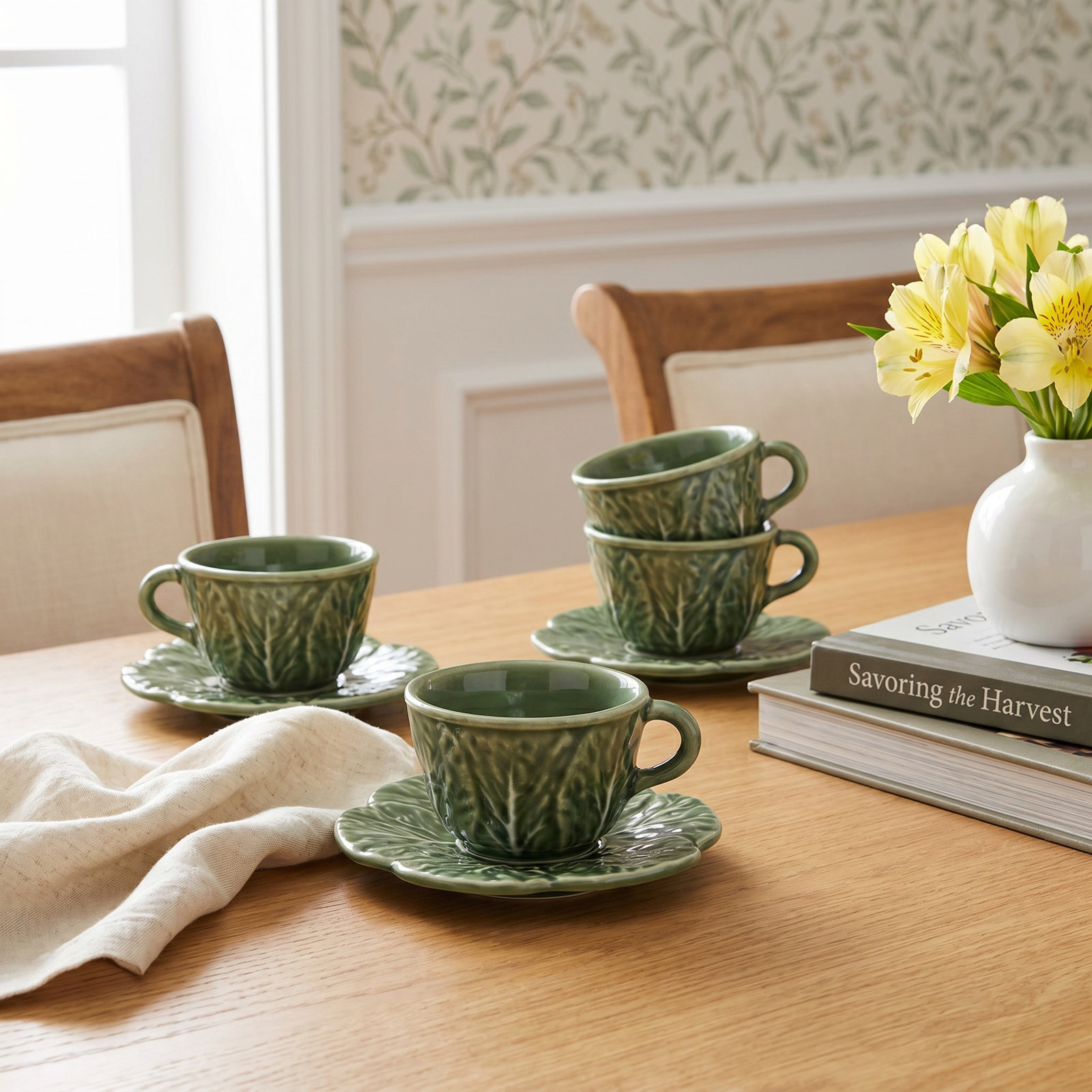 Cabbage Earthenware Espresso Cup