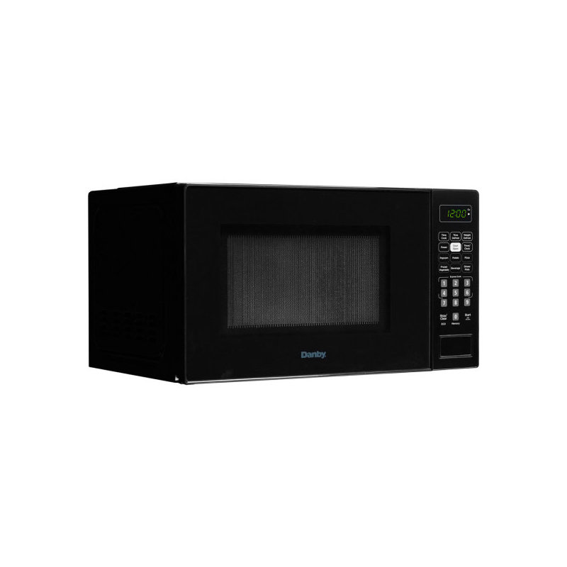 Danby 0,7 pi³ Four à micro-ondes de comptoir en noir, Noir
