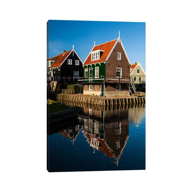 Netherlands, Marken by Mikolaj Gospodarek - Wrapped Canvas Print, 20.32 cm H x 30.48 cm W